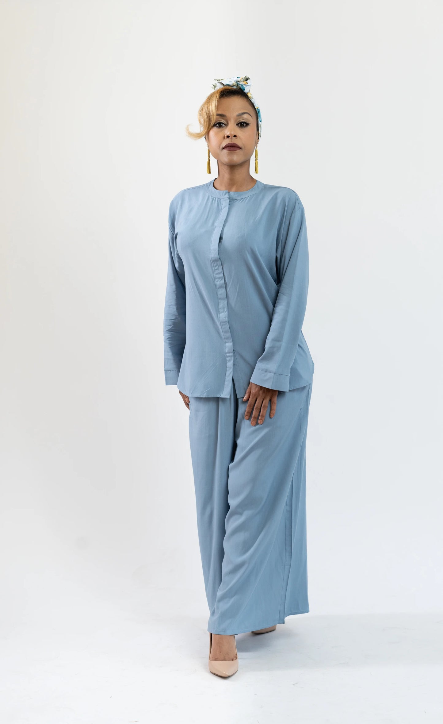 Azure Blue Co-Ord Set