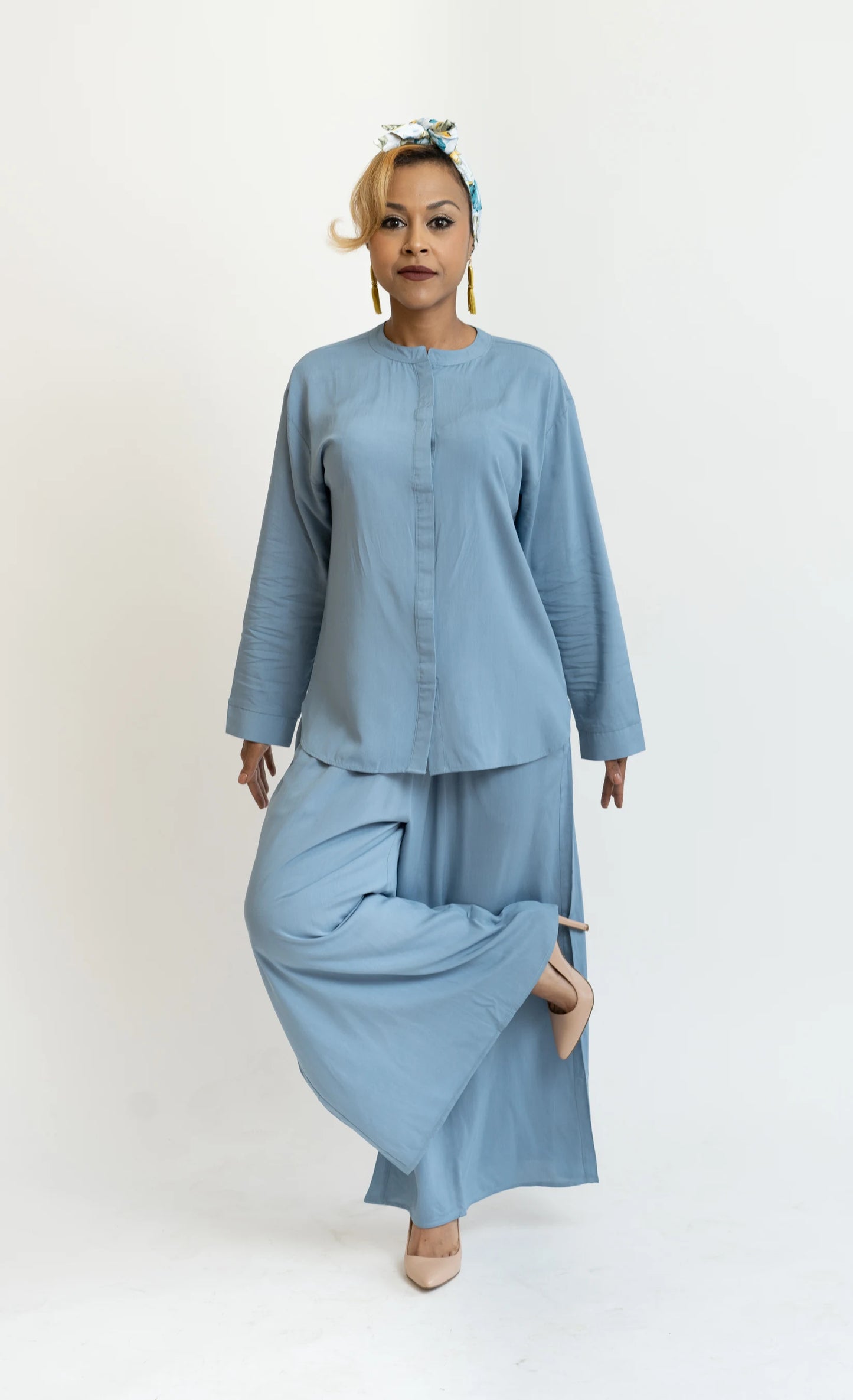Azure Blue Co-Ord Set