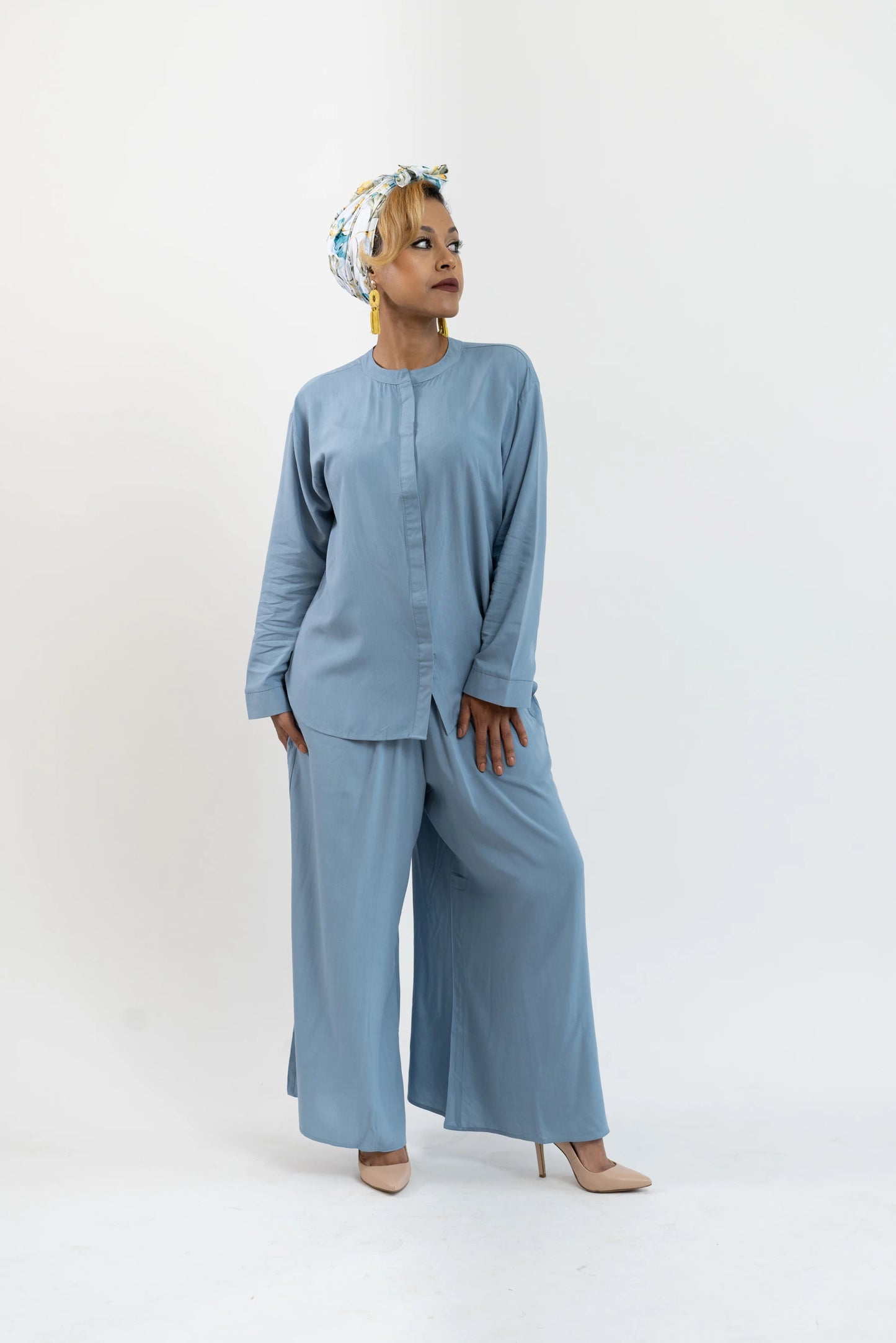 Azure Blue Co-Ord Set
